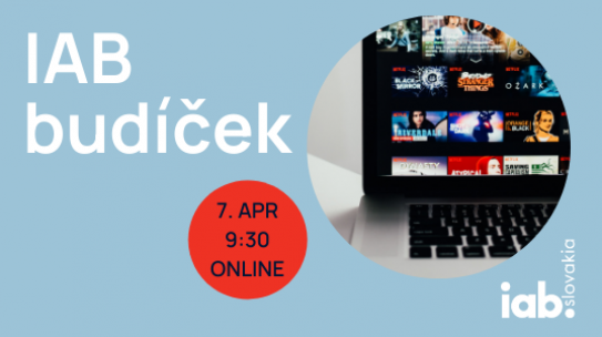 IAB Budíček: VoD na Slovensku, 7.4.2022, online